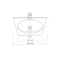SDL-1180F Рамка-основание квадратная к светильнику SDL-CB Downlight   -  Встраиваемые светильники 